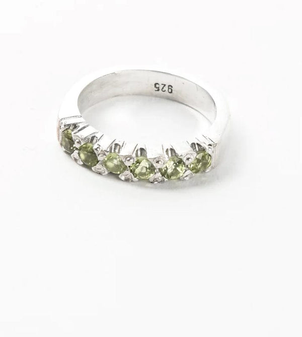 Oliver Thomas - Ring - Ever Ring with Peridot - Cecil and Gunn
