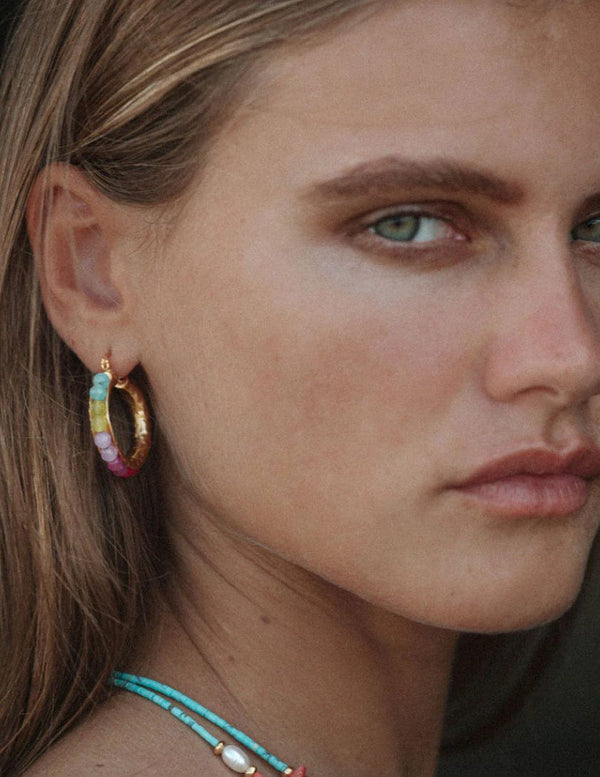 Ottoman Hands - Earrings - Sasha Hoops - Cecil and Gunn