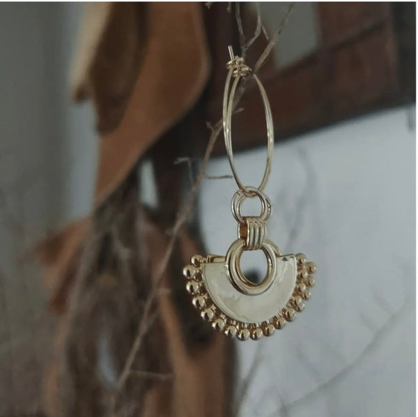 Paird - Earrings - Aphrodite Earrings (hoops) - Cecil and Gunn