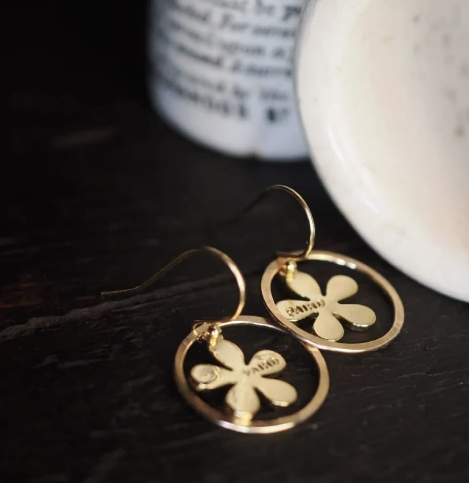 Paird - Earrings - Daisy Halo Earrings - Cecil and Gunn