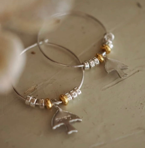 Paird - Earrings - Freedom (hoops) - Cecil and Gunn