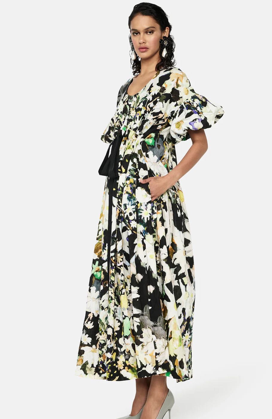 Romance Was Born - Dress - Flannel Linen Maxi by RWB - Cecil and Gunn