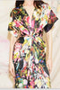 Romance Was Born - Dress - Romance Was Born Printed Poplin Twist Dress - Cecil and Gunn