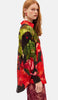 Romance Was Born - Shirt - Red Roses Blouse - Cecil and Gunn