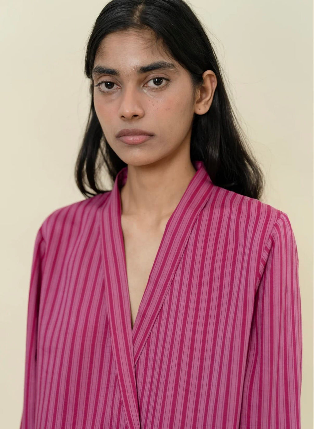 Runaway Bicycle - Coat - Sasha Magenta coat dress - Cecil and Gunn
