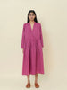 Runaway Bicycle - Coat - Sasha Magenta coat dress - Cecil and Gunn