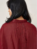 Runaway Bicycle - Dress - Aouli Red Stripe Dress - Cecil and Gunn