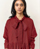 Runaway Bicycle - Dress - Aouli Red Stripe Dress - Cecil and Gunn