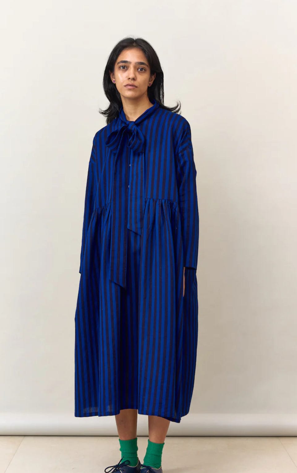 Runaway Bicycle - Dress - Aouli Trypan Stripe Dress - Cecil and Gunn