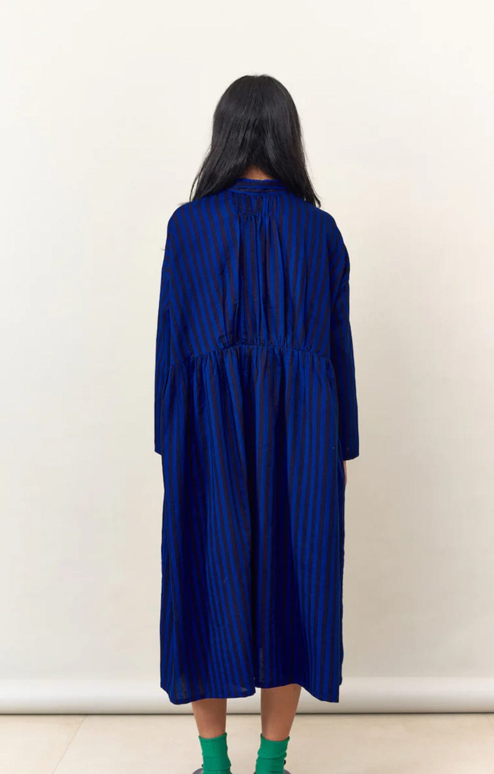 Runaway Bicycle - Dress - Aouli Trypan Stripe Dress - Cecil and Gunn