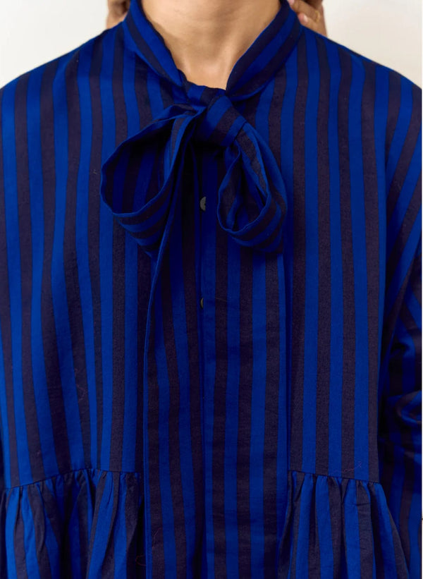 Runaway Bicycle - Dress - Aouli Trypan Stripe Dress - Cecil and Gunn