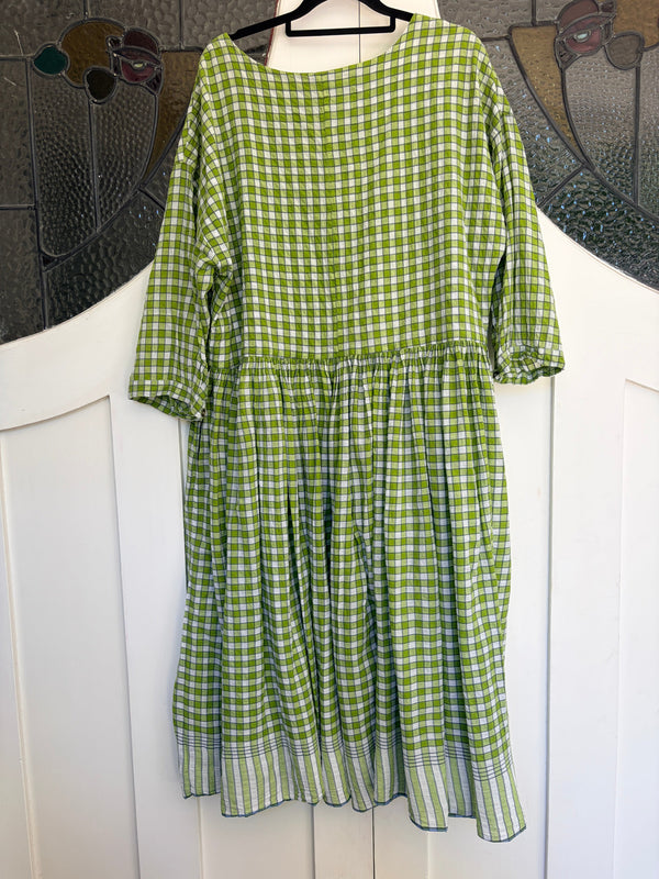 Runaway Bicycle - Dress - Check Dress - Cecil and Gunn