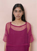 Runaway Bicycle - Dress - Clover Dress Magenta - Cecil and Gunn