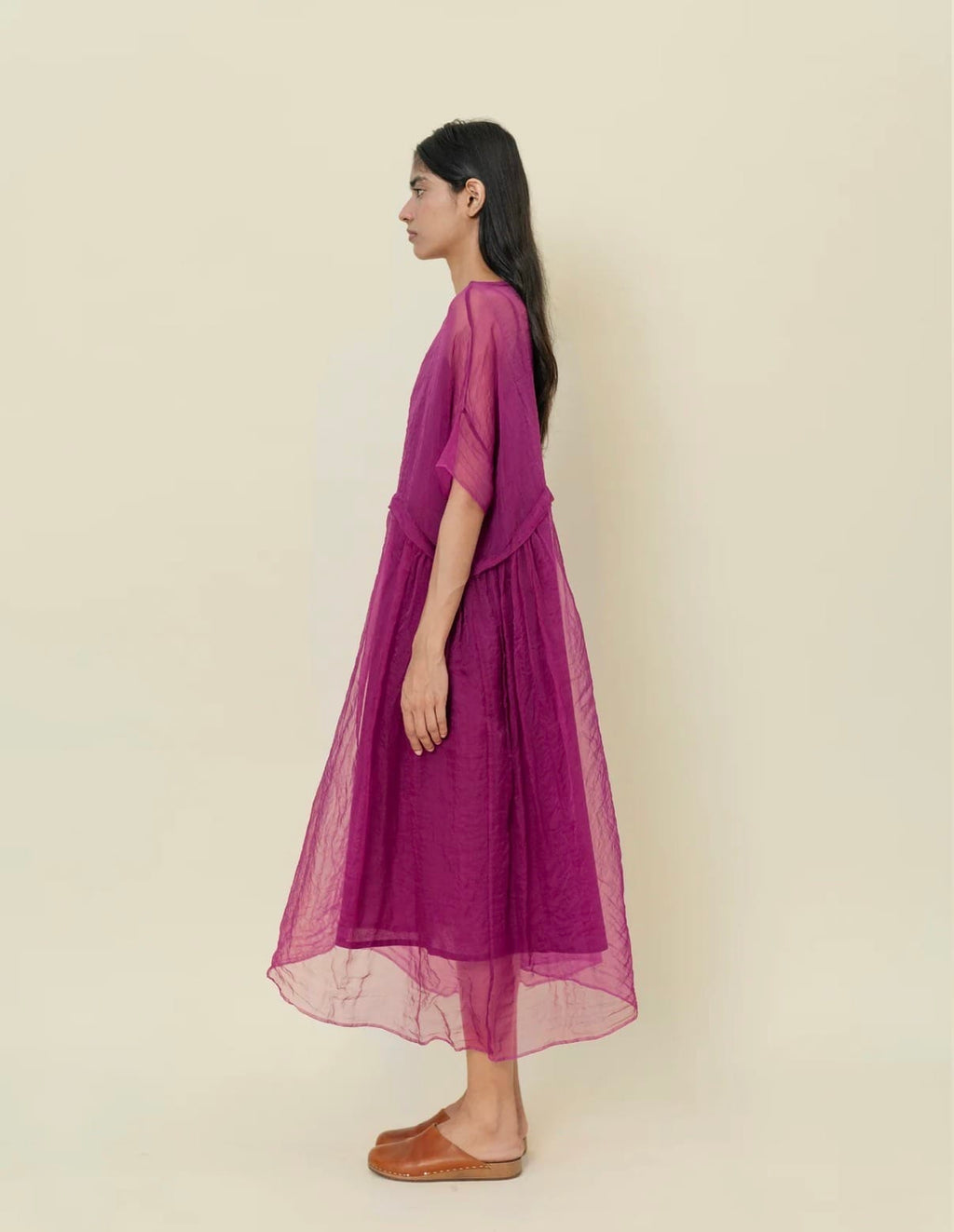 Runaway Bicycle - Dress - Clover Dress Magenta - Cecil and Gunn