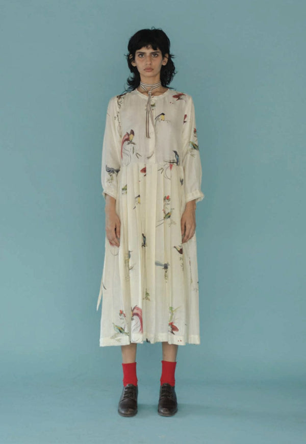 Runaway Bicycle - Dress - Mel Silk Dress - Cecil and Gunn