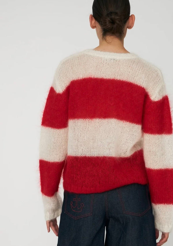Stella Nova - Jumper - Striped Luxury Mohair Jumper - Cecil and Gunn