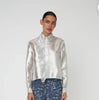 Stella Nova - Shirt - Silver Crisp Shirt - Cecil and Gunn