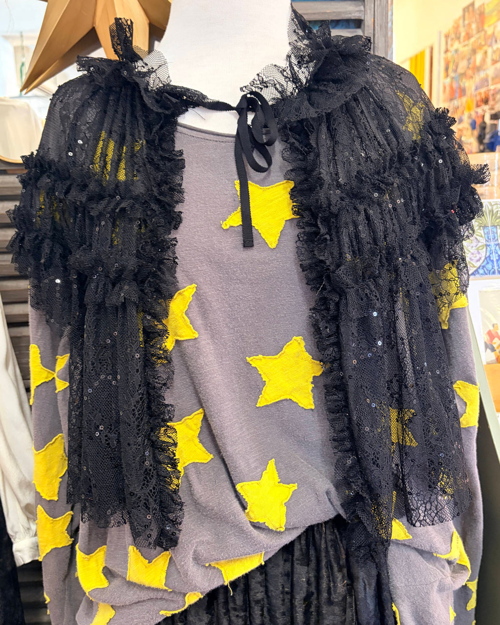 Stella Nova - Top - Sequin Lace Jacket/Top - Cecil and Gunn