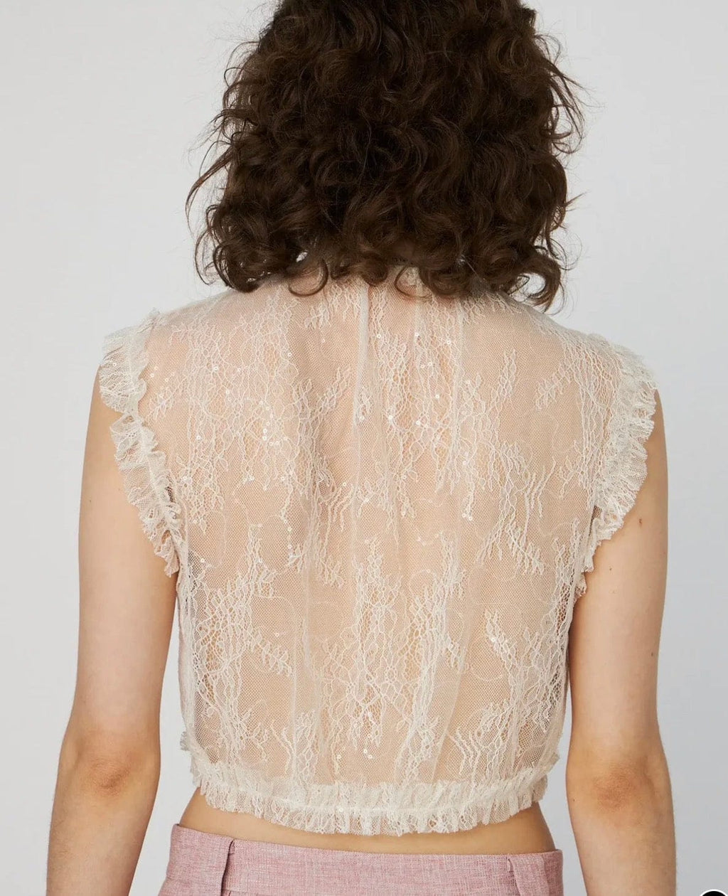 Stella Nova - Top - Sheer Cropped Top - Cecil and Gunn