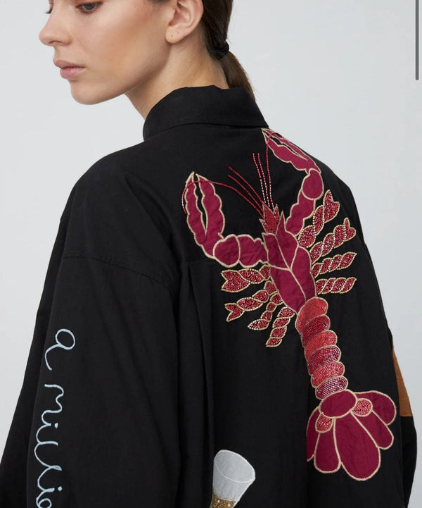 Stella Nova - Tops - Bead Embellished Shirt - Cecil and Gunn