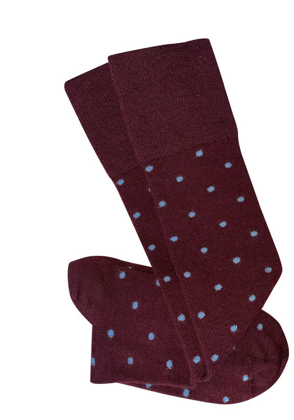 Tightology - Socks - Dotty Merino Socks - Cecil and Gunn