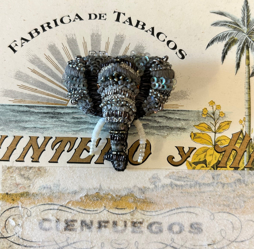 Trovelore - Brooch - Elephant Brooch - Cecil and Gunn
