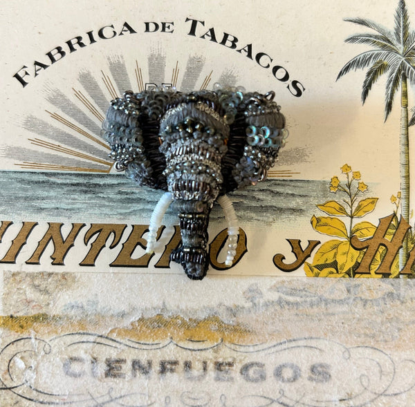 Trovelore - Brooch - Elephant Brooch - Cecil and Gunn