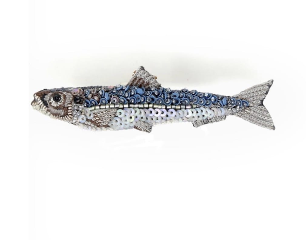 Trovelore - Brooch - Sardine - Cecil and Gunn