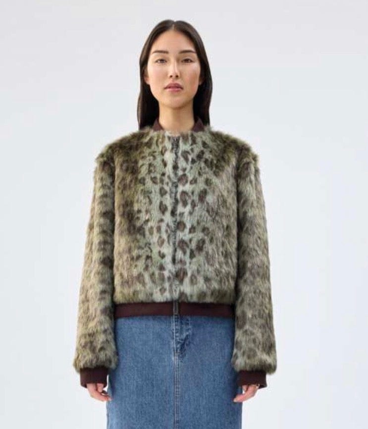 Unreal Fur - Coat - Foliage Jacket - Cecil and Gunn