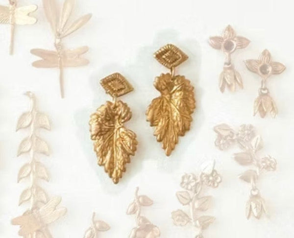 We Dream in Colour - Earrings - Begonia Earrings - Cecil and Gunn