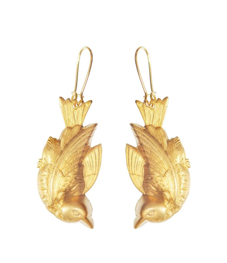 We Dream in Colour - Earrings - Bird Earrings - Cecil and Gunn