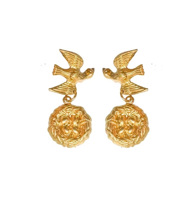 We Dream in Colour - Earrings - Nest Earrings - Cecil and Gunn