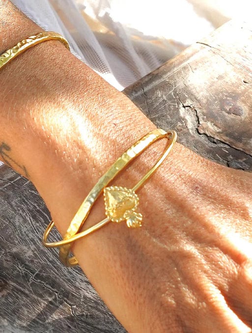 Wearing Mary - Bracelet - Heart to Heart Cuff - Cecil and Gunn