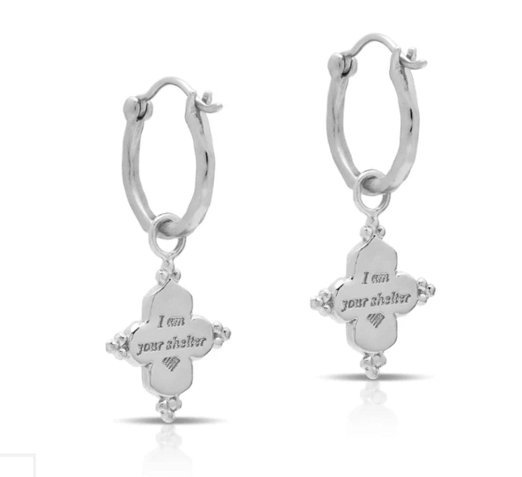 Wearing Mary - Earrings - I am your Shelter earrings - Cecil and Gunn