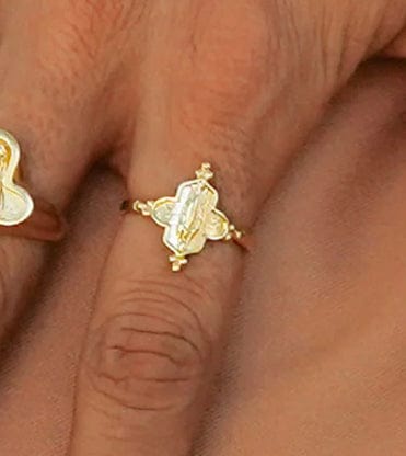 Wearing Mary - Ring - I am your Shelter ring - Cecil and Gunn