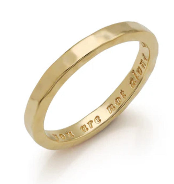 Wearing Mary - Ring - You are not Alone band - Cecil and Gunn